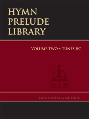 Book cover for Hymn Prelude Library: Lutheran Service Book, Vol. 2 (BC)