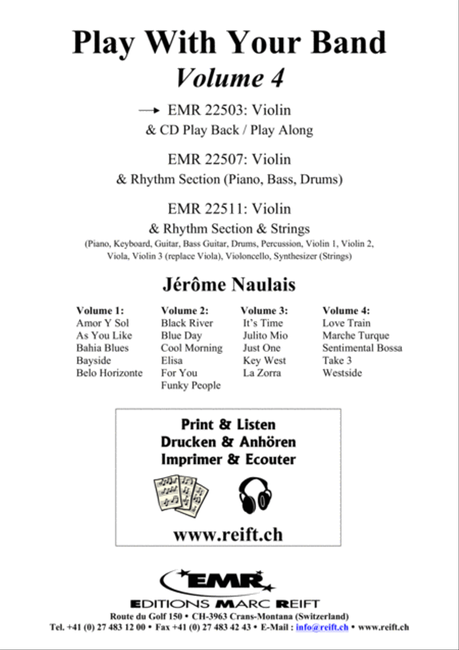 Play With Your Band Volume 4 Violin scores gallery preview page 2