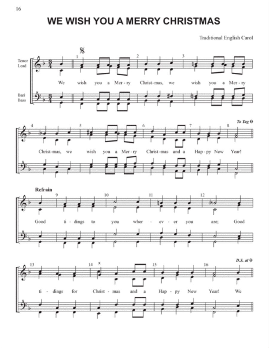 Yuletide Favorites (Volume I) SSAA scores gallery preview page 16