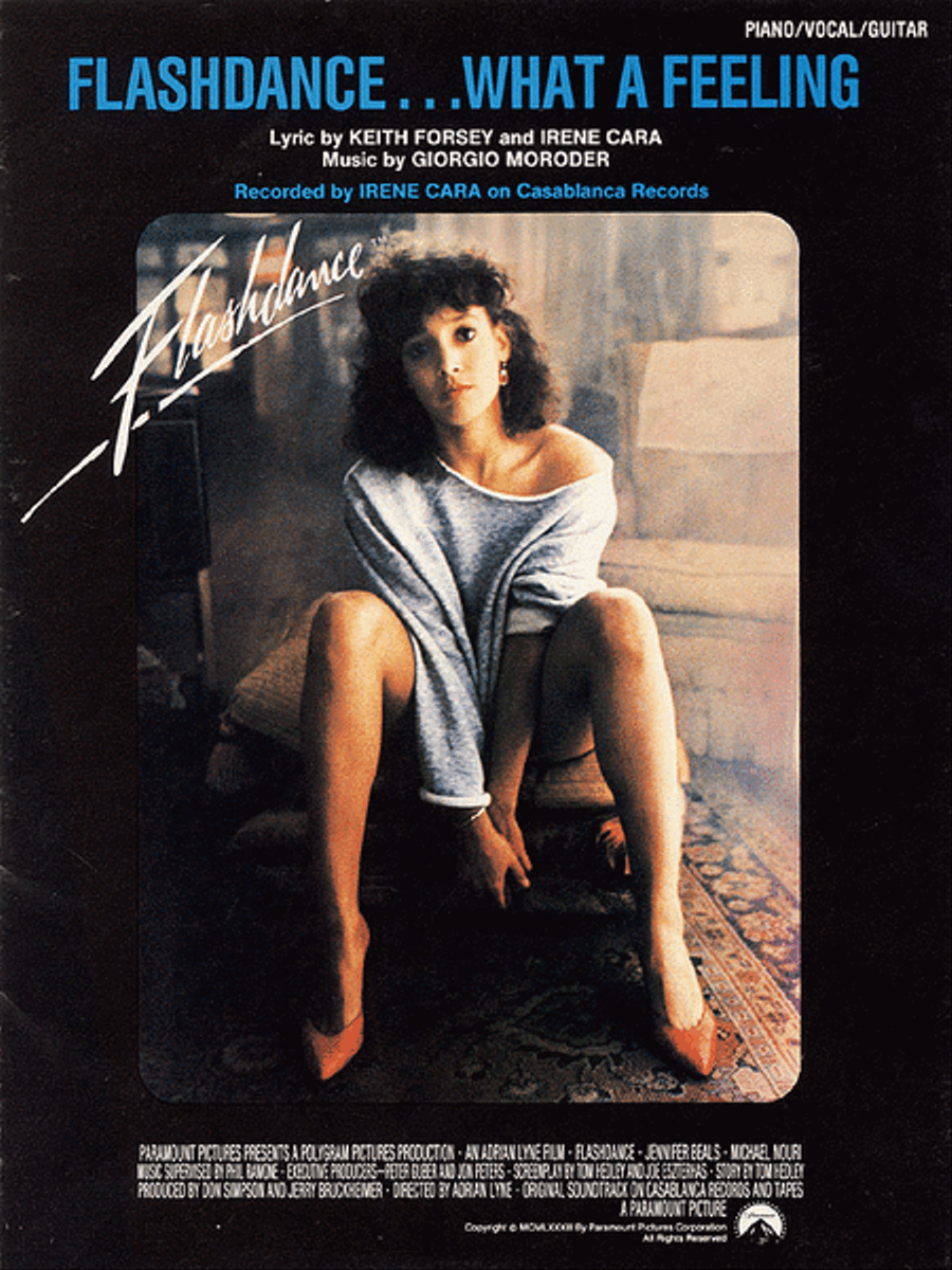 Flashdance...What a Feeling (From Flashdance) Piano, Vocal, Guitar scores gallery preview page 1