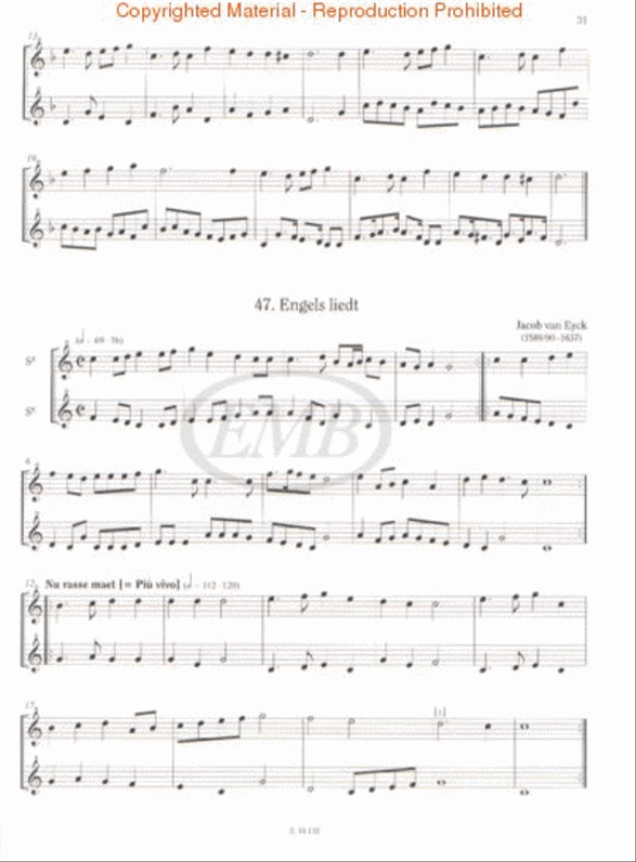 Repertoire for the Recorder – Volume 1A Recorder scores gallery preview page 3