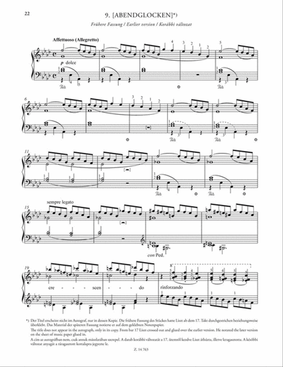 Weihnachtsbaum and other Works (NLE Vol. 14A) Piano Solo scores gallery preview page 2