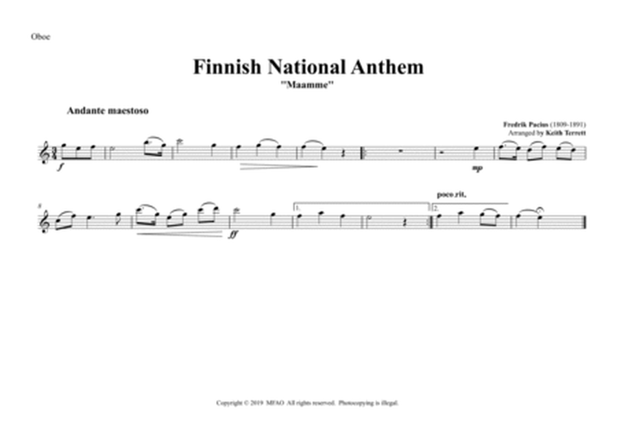 Finnish National Anthem for Symphony Orchestra image number null