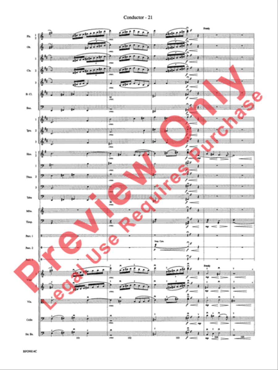 Into the Storm Full Orchestra scores gallery preview page 24