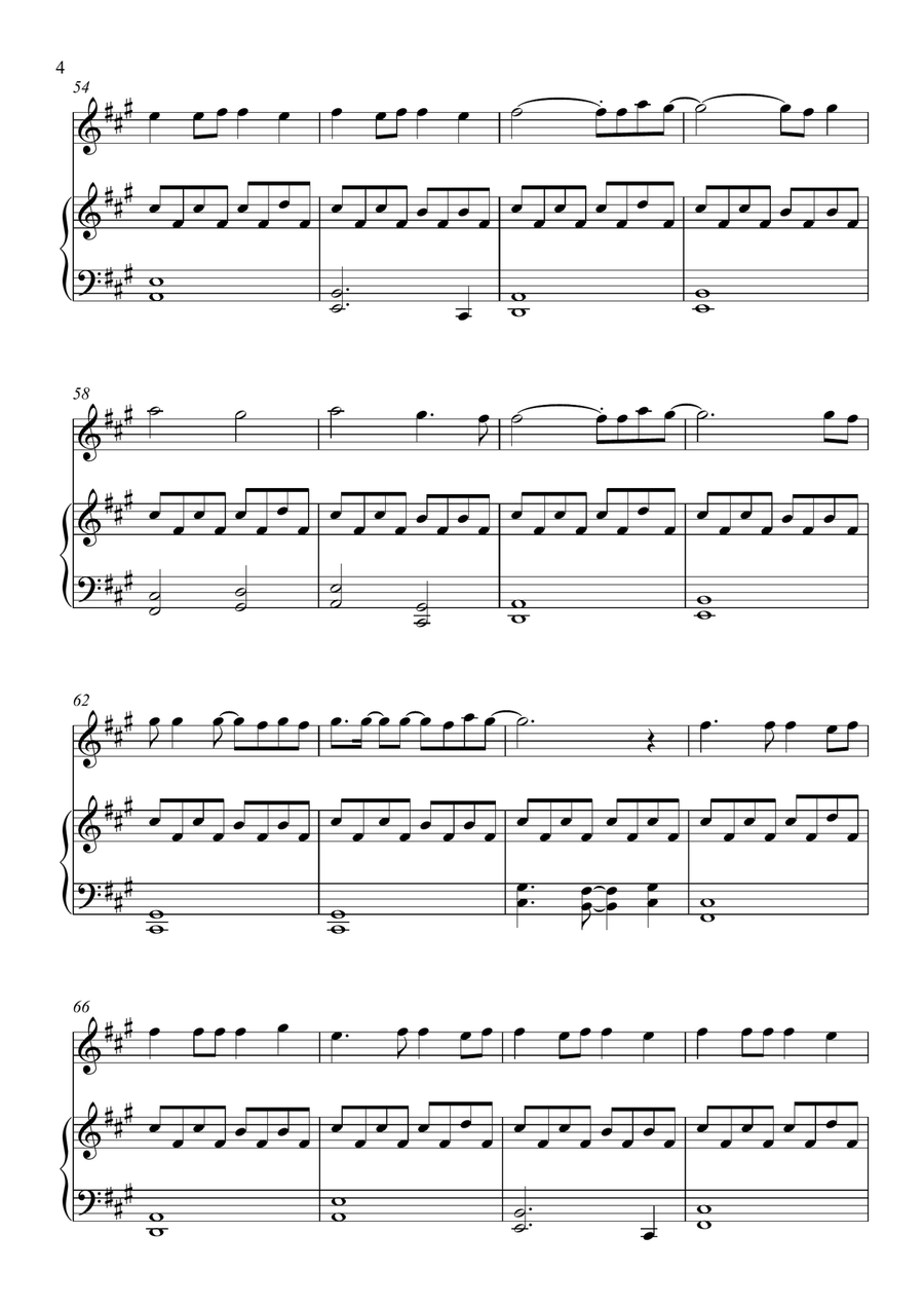 Numb Numb Voice scores gallery preview page 4
