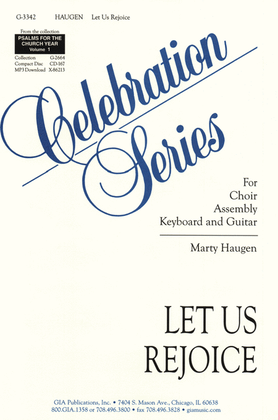Book cover for Let Us Rejoice