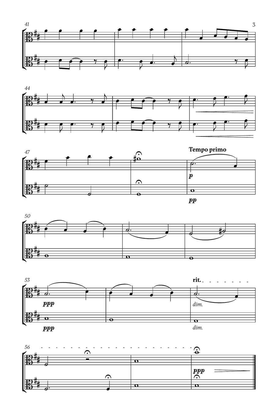 Mary, Did You Know? String Duet scores gallery preview page 3