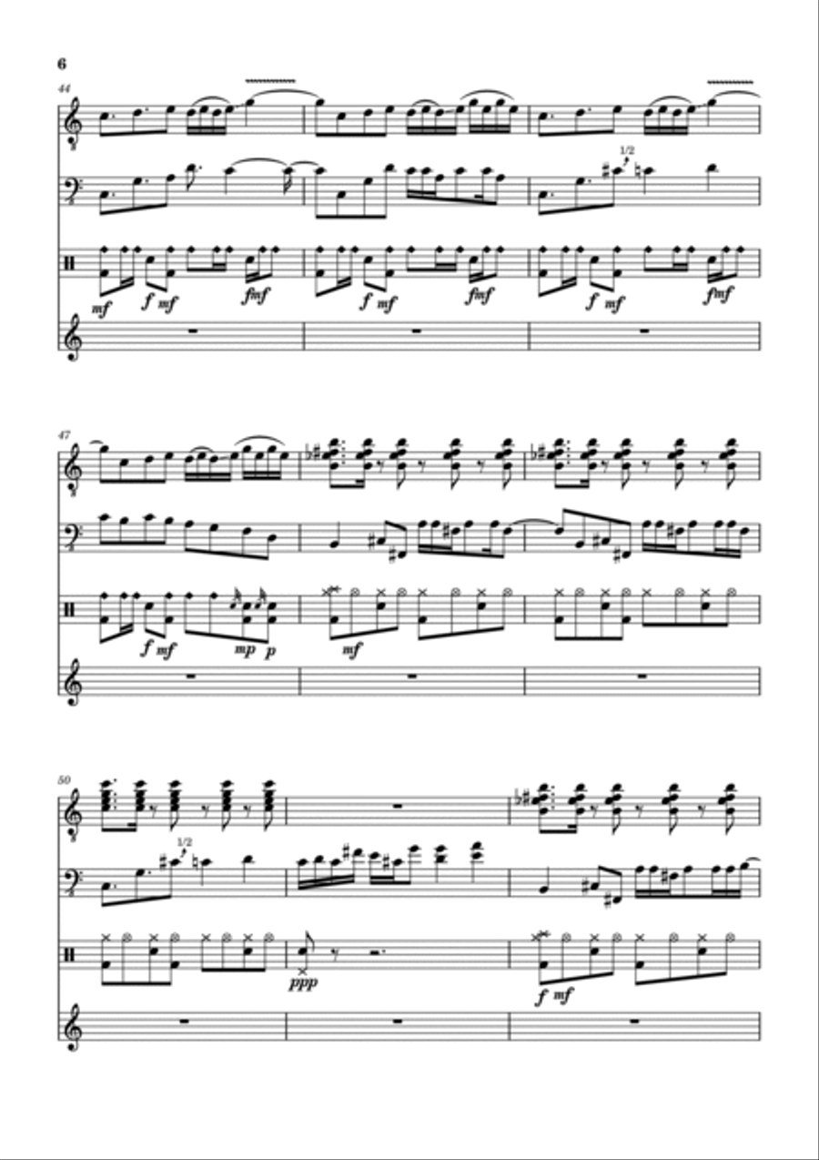 Yyz Concert Band scores gallery preview page 6