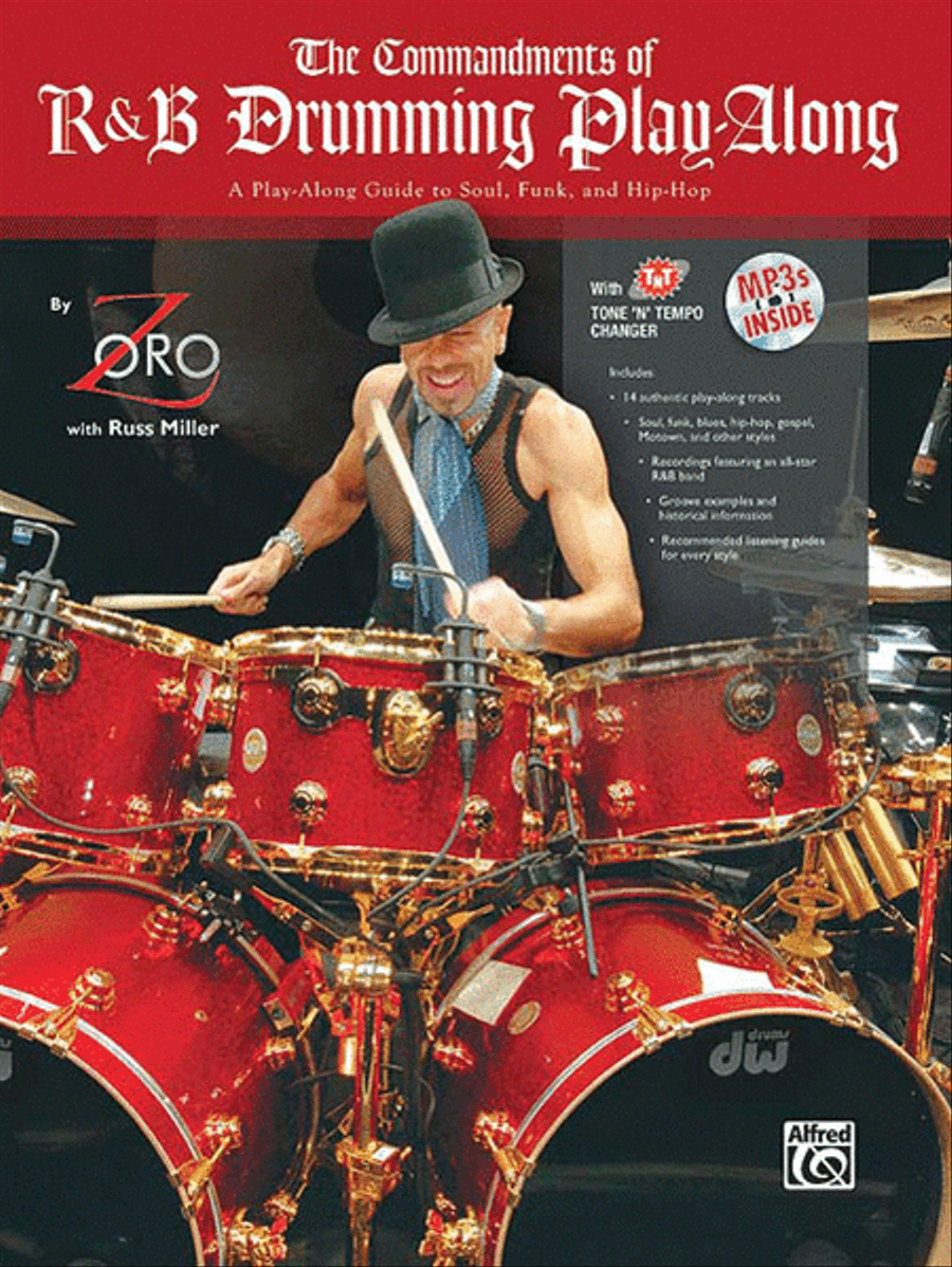 The Commandments of R&B Drumming Play-Along Drum Set scores gallery preview page 1