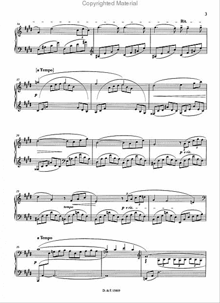 Deux Arabesques Piano Solo scores gallery preview page 3
