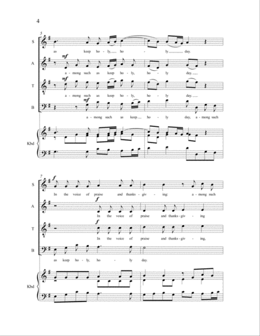 In the Voice of Praise and Thanksgiving Choir scores gallery preview page 3