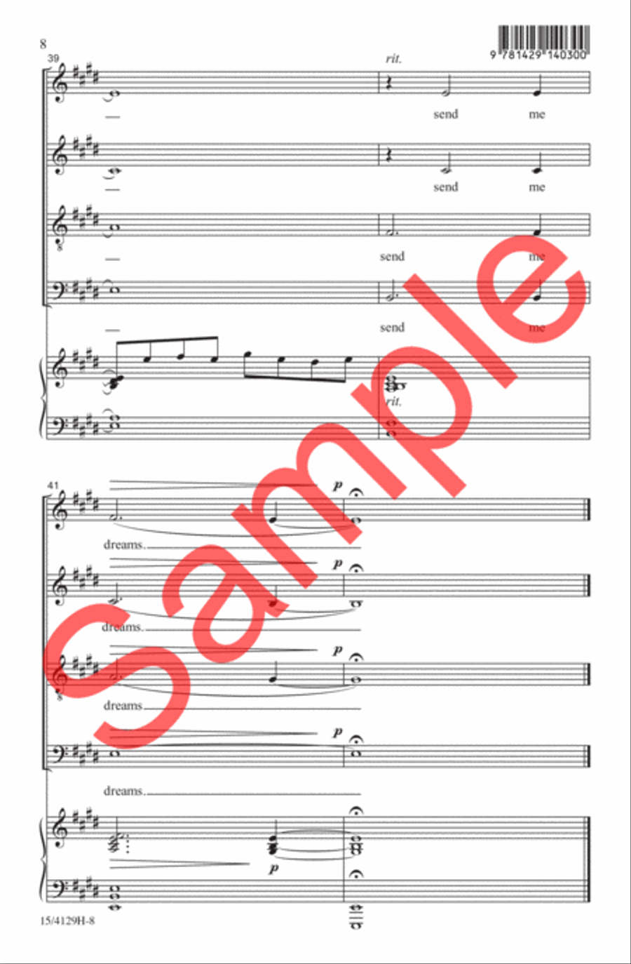 The Blue Ridge Choir - Sheet Music page 8