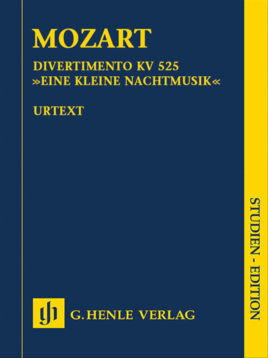 Divertimento K525 “Eine kleine Nachtmusik” Violin scores gallery preview page 1
