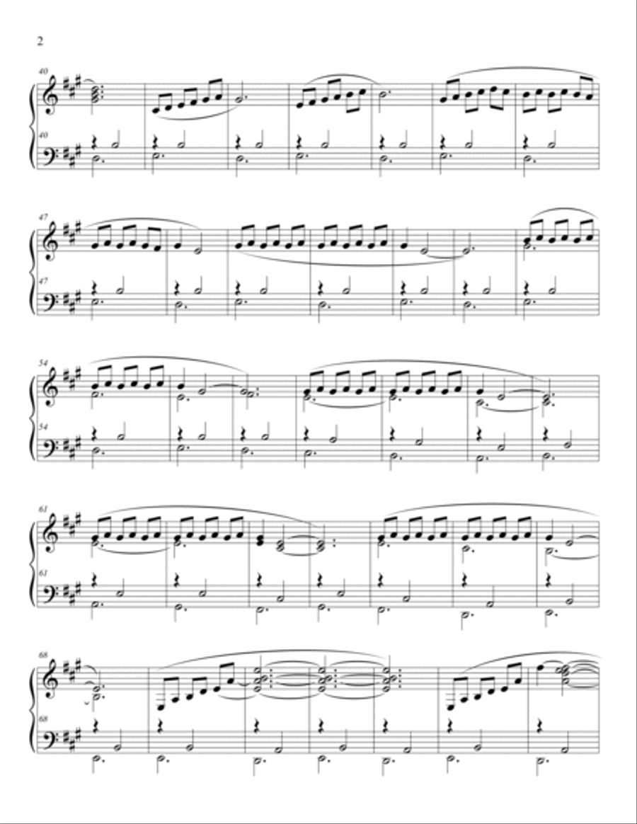 Sun Salute Piano Solo scores gallery preview page 2