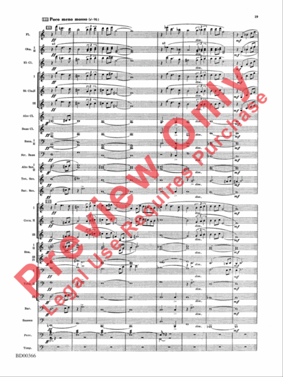 Rhythm of the Winds Concert Band scores gallery preview page 20