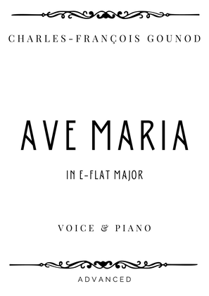 Book cover for Gounod - Ave Maria in E-Flat Major - Advanced