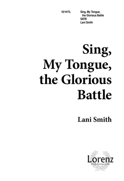 Sing, My Tongue, the Glorious Battle