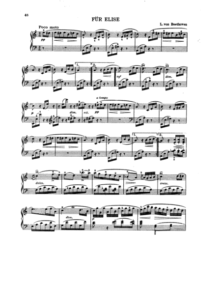Beethoven-Für Elise image number null