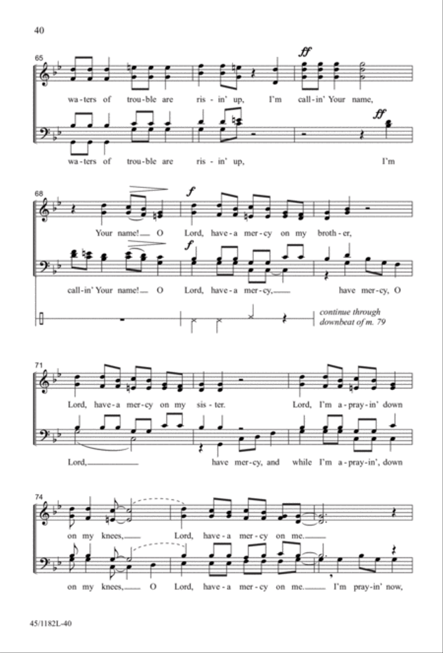 All Around A Cappella All Around A Cappella 4-Part scores gallery preview page 30
