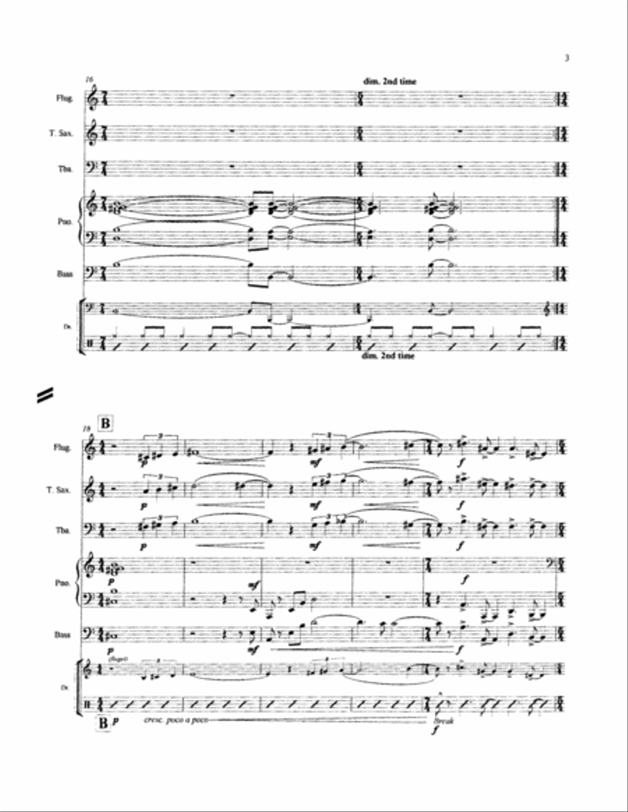 Lights of Loveland Lights of Loveland Tenor Saxophone scores gallery preview page 4