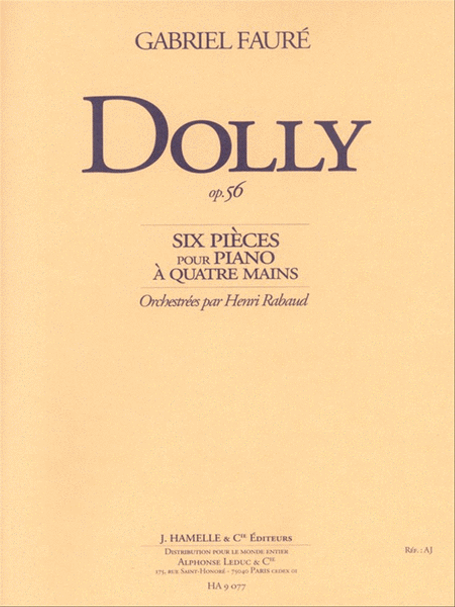 Dolly Op56 Partition D Orchestre In 16 (poche) Orchestra scores gallery preview page 1