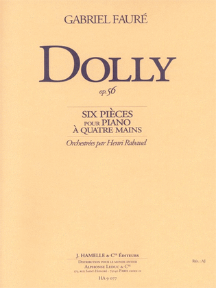 Dolly Op56 Partition D Orchestre In 16 (poche)