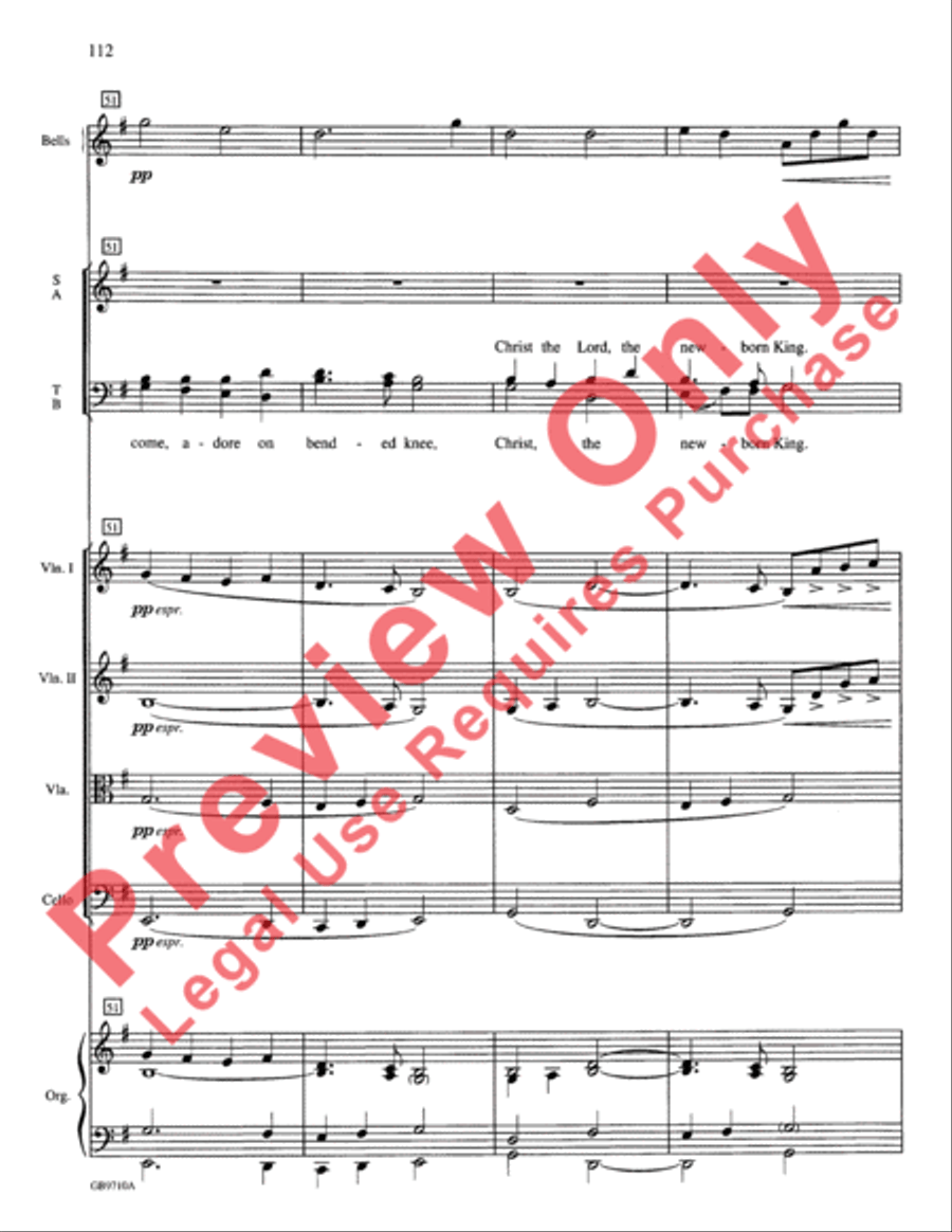 A Festival of Lessons and Carols Choir scores gallery preview page 113