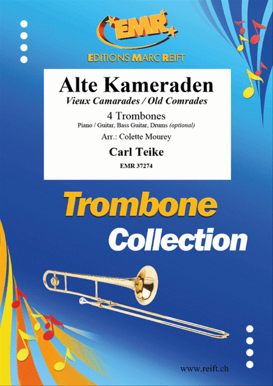 Alte Kameraden Trombone Quartet scores gallery preview page 1