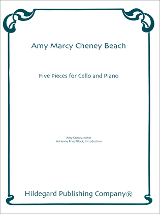 Five Pieces For Cello And Piano