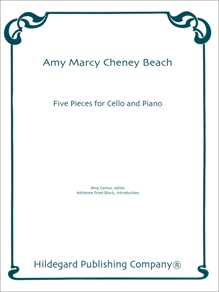 Five Pieces For Cello And Piano