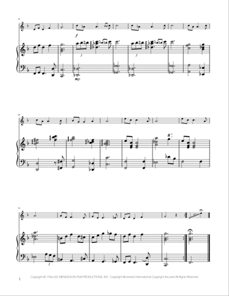 Christmas Time Is Here Christmas Time Is Here E-Flat Clarinet scores gallery preview page 2