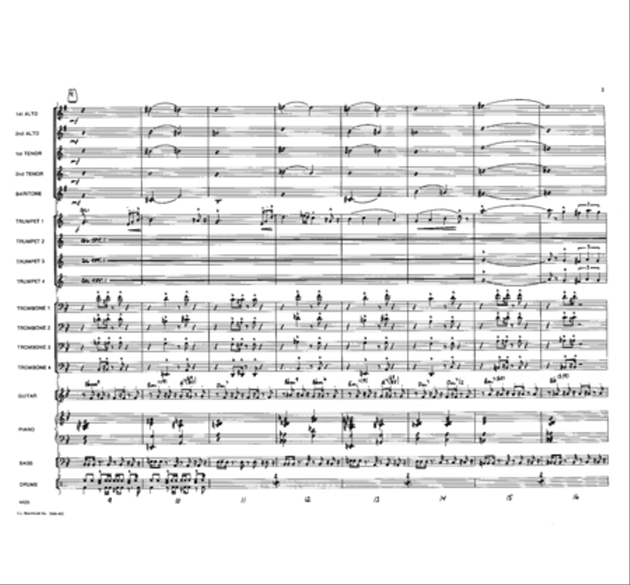Hip Hoppin' Jazz Ensemble scores gallery preview page 3