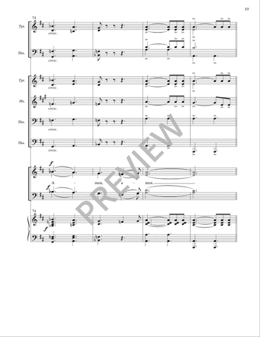 Missa Pacem (Full Score) Missa Pacem (Full Score) 4-Part scores gallery preview page 20