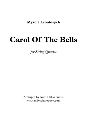 Book cover for Carol Of The Bells - String Quartet