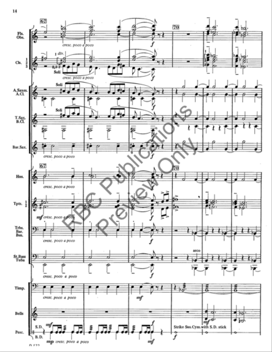 Symphonic Poem (Score) Symphonic Poem (Score) Score scores gallery preview page 15