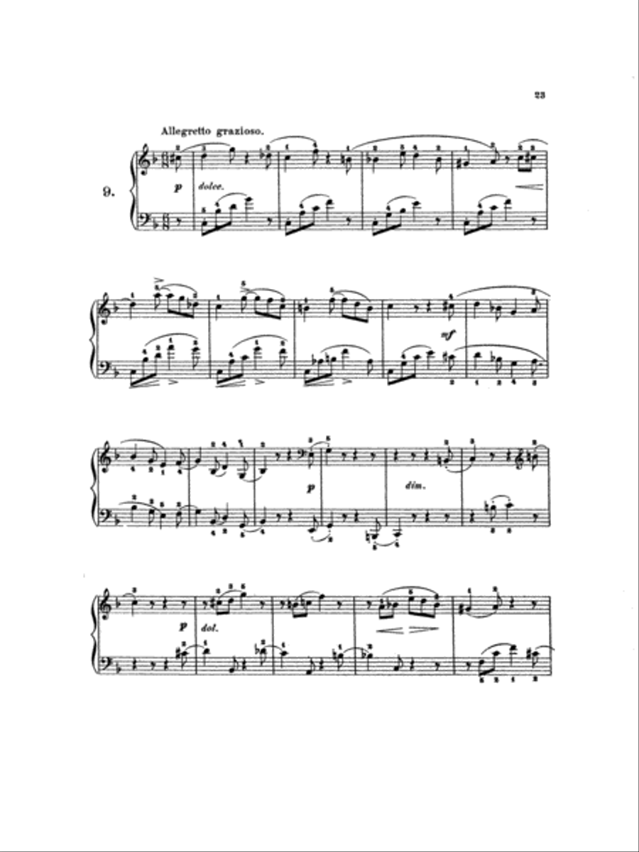 Gurlitt: Buds and Blossoms, Op. 107 Piano Solo scores gallery preview page 1