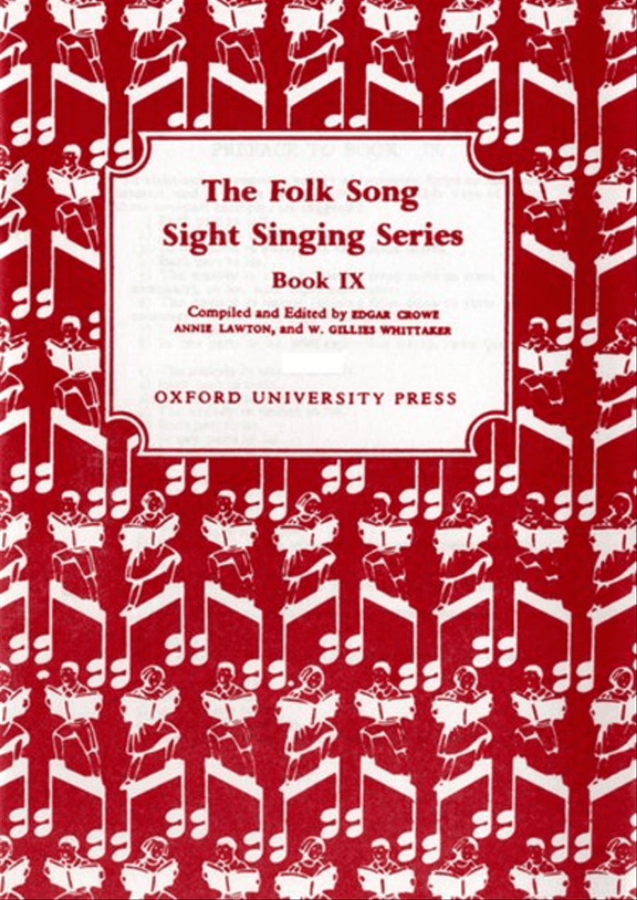 Folk Song Sight Singing Book 9 Classroom Materials scores gallery preview page 1