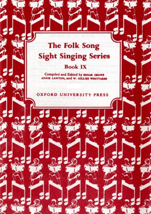 Book cover for Folk Song Sight Singing Book 9