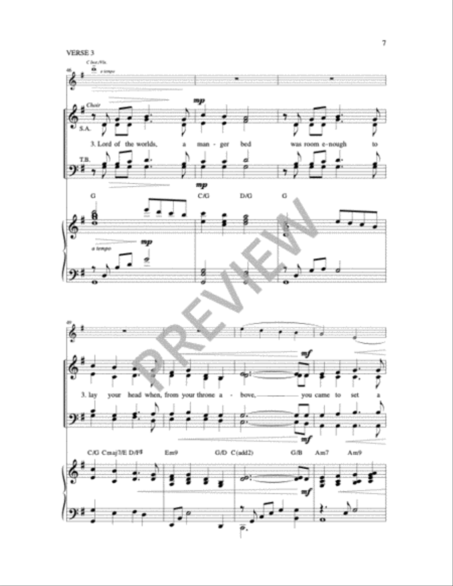 Light of the World 4-Part scores gallery preview page 4