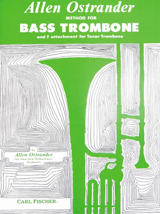 Book cover for Method For Bass Trombone