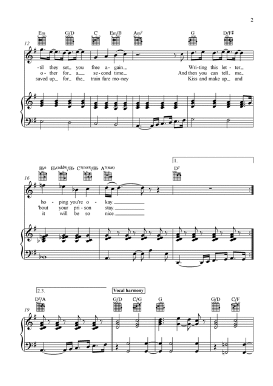 Care Of Cell 44 Care Of Cell 44 Voice scores gallery preview page 3
