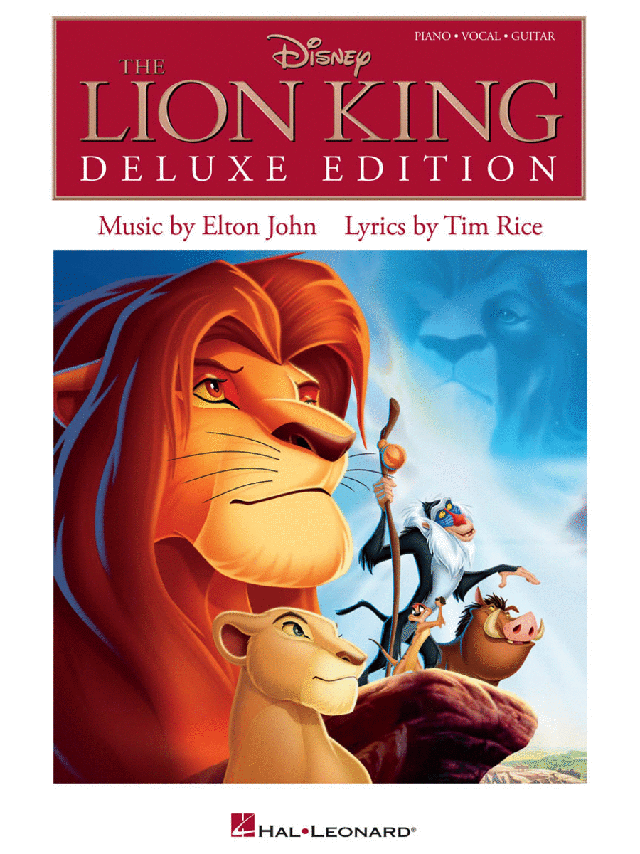 The Lion King - Deluxe Edition Piano, Vocal, Guitar scores gallery preview page 1