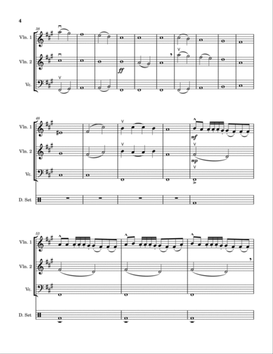 Autumn's Winter Chamber Music scores gallery preview page 4