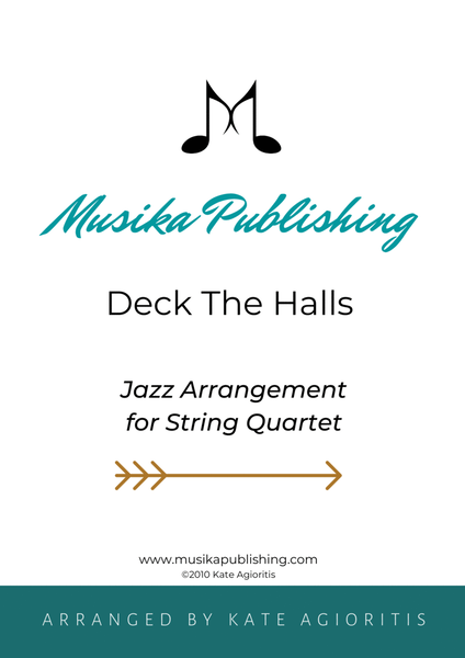 Deck the Halls - Jazz Carol for String Quartet image number null