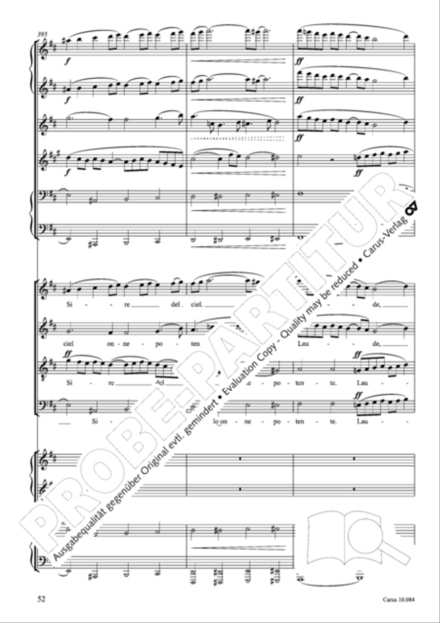 Lauda per la Nativita del Signore Divisi scores gallery preview page 53