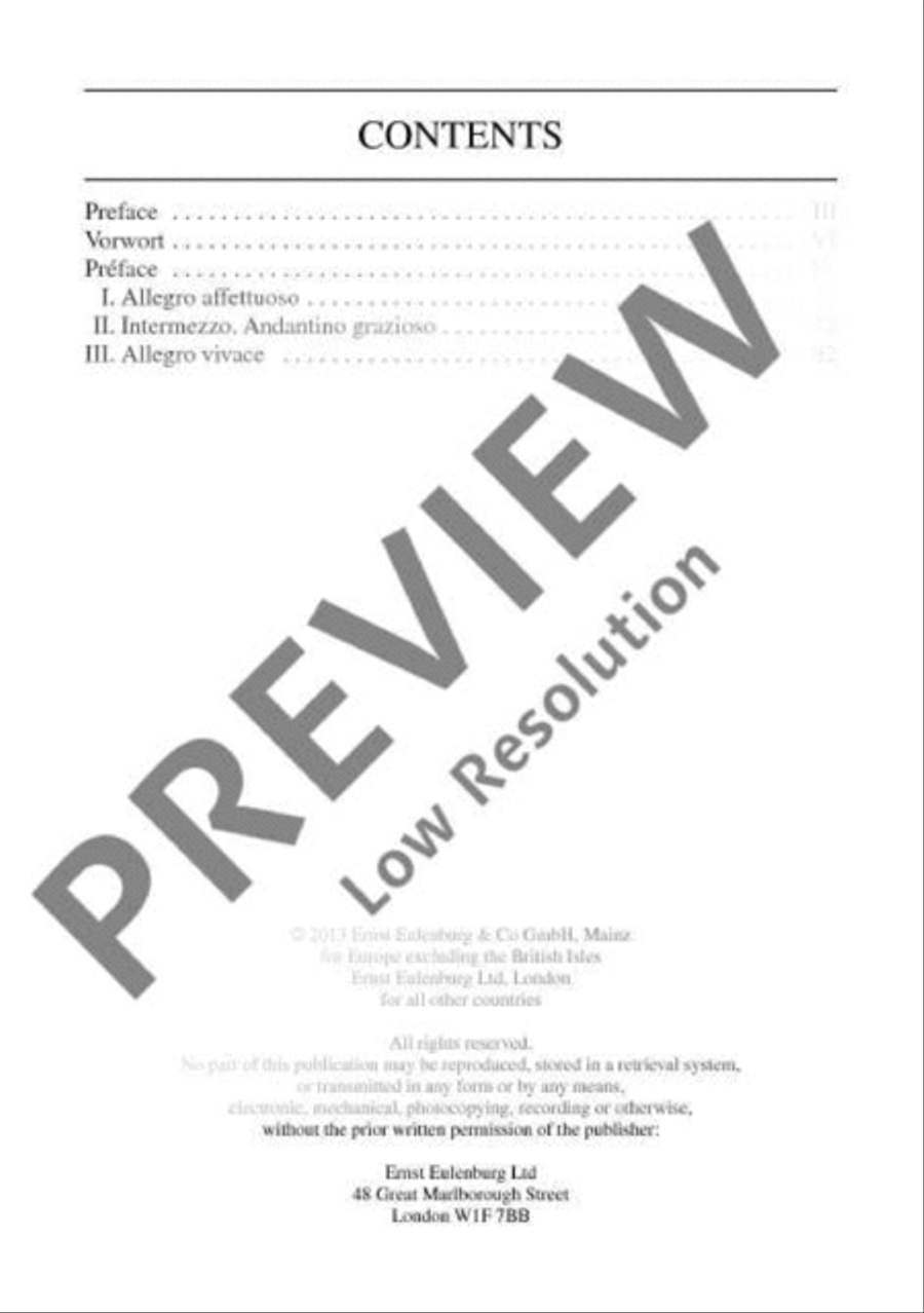 Piano Concerto A minor Orchestra scores gallery preview page 3