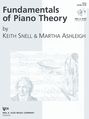 Book cover for Fundamentals of Piano Theory - Level Five