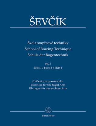 School of Bowing Technique op. 2 (Book 1)