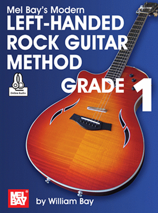 Book cover for Modern Left-Handed Rock Guitar Method