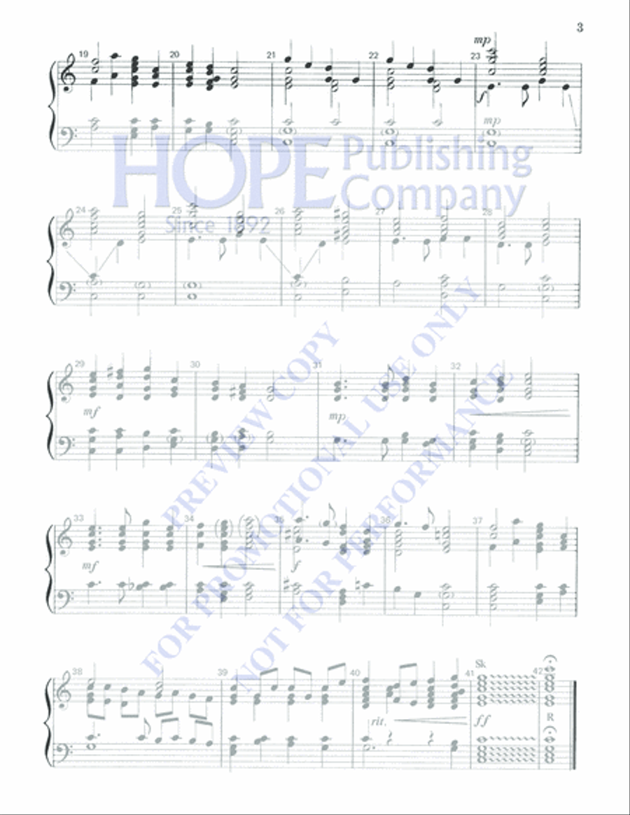 Thanksgiving Bells 3-Octaves scores gallery preview page 3